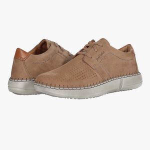 Josef Seibel Men's Louis 06 Perforated Leather Lace Up Oxfords size 45 Men’s 12